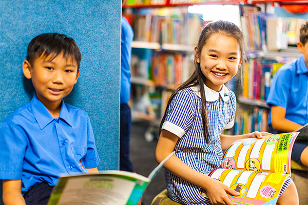 2023 St Mel's Catholic Primary School Campsie. SCHOOL LIFE - Library
